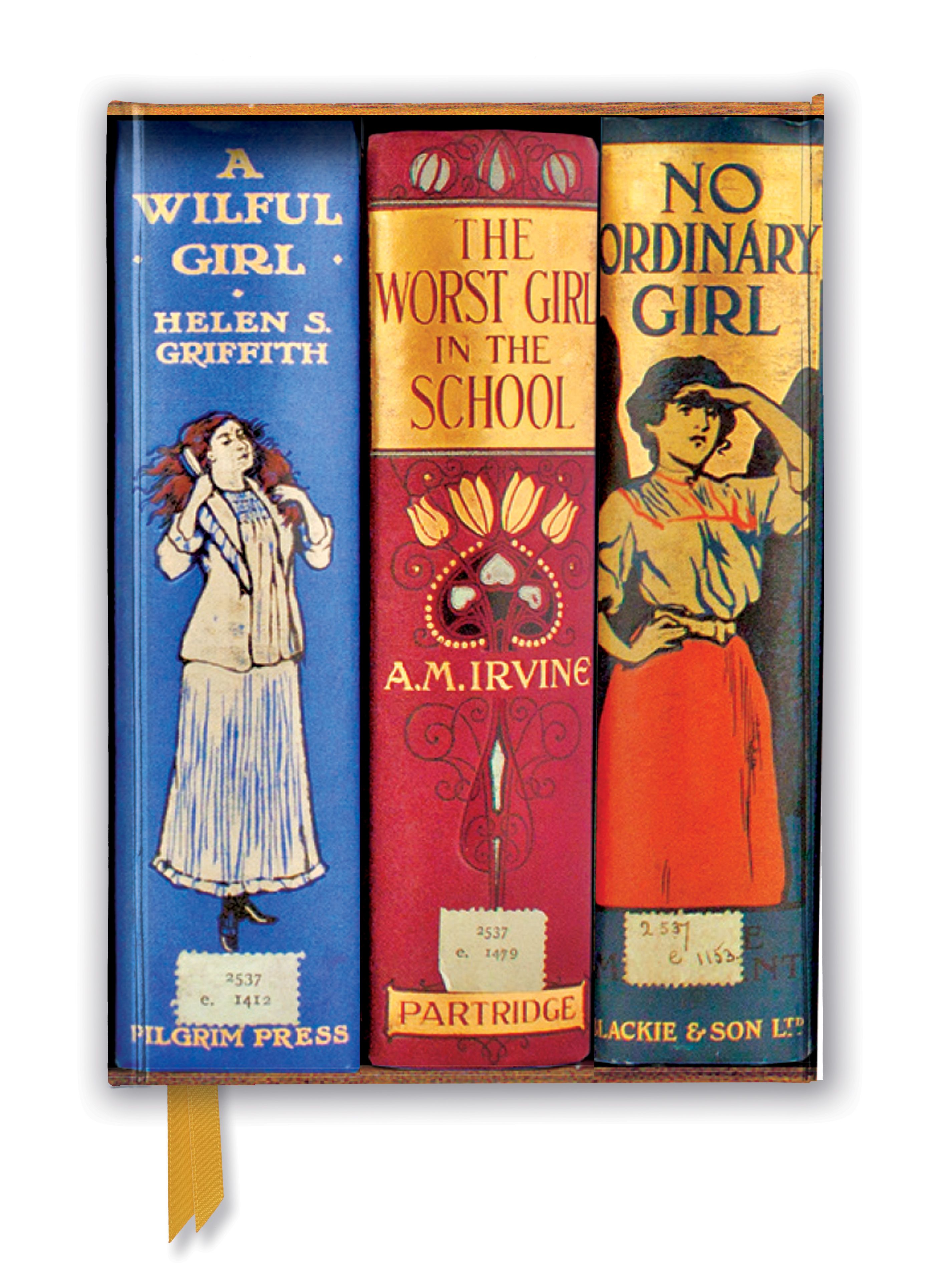 Bodleian Libraries: Book Spines Great Girls (Foiled Journal)