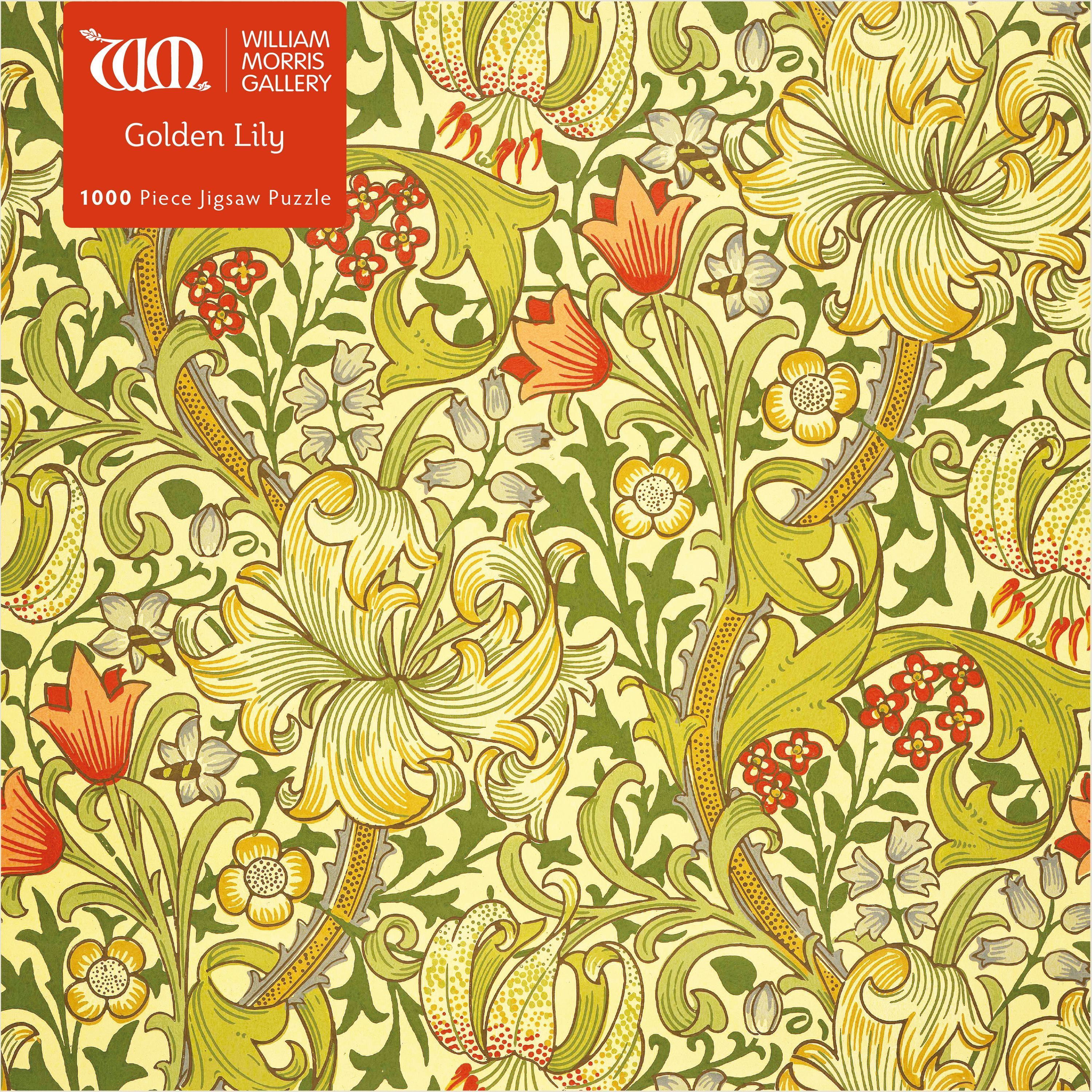 Adult Jigsaw Puzzle William Morris Gallery: Golden Lily 9781787558960
