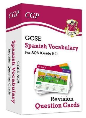 GCSE AQA Spanish: Vocabulary Revision Question Cards (For Exams in 2025)