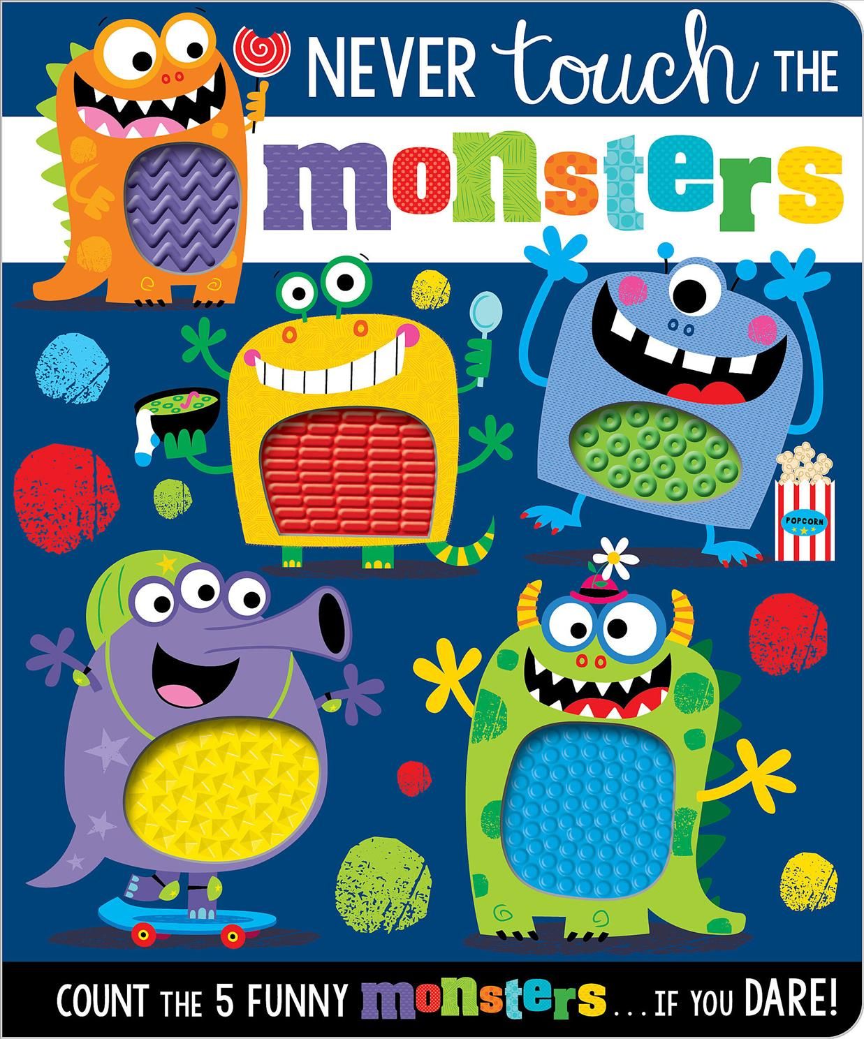 Never Touch the Monsters! By Rosie Greening 9781789477061 (Board book)