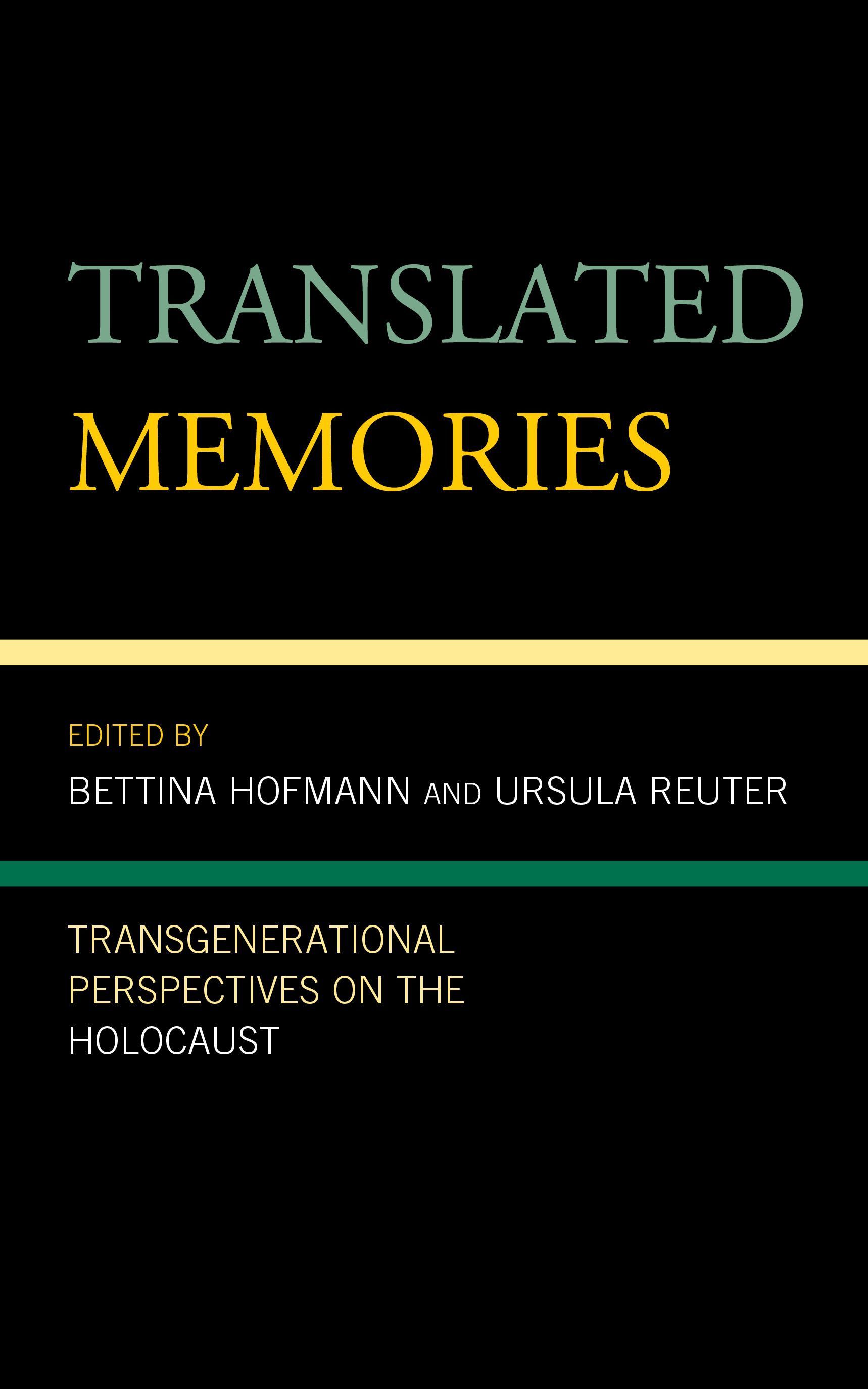 Translated Memories By Bettina Hofmann 9781793606068 (Hardback)