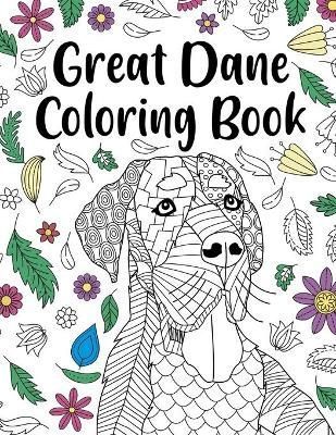 Great Dane Coloring Book By Online Store 9781794777439 (Paperback)