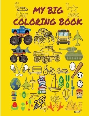 Coloring Book for Boys By Msa 9781794828827 (Paperback)