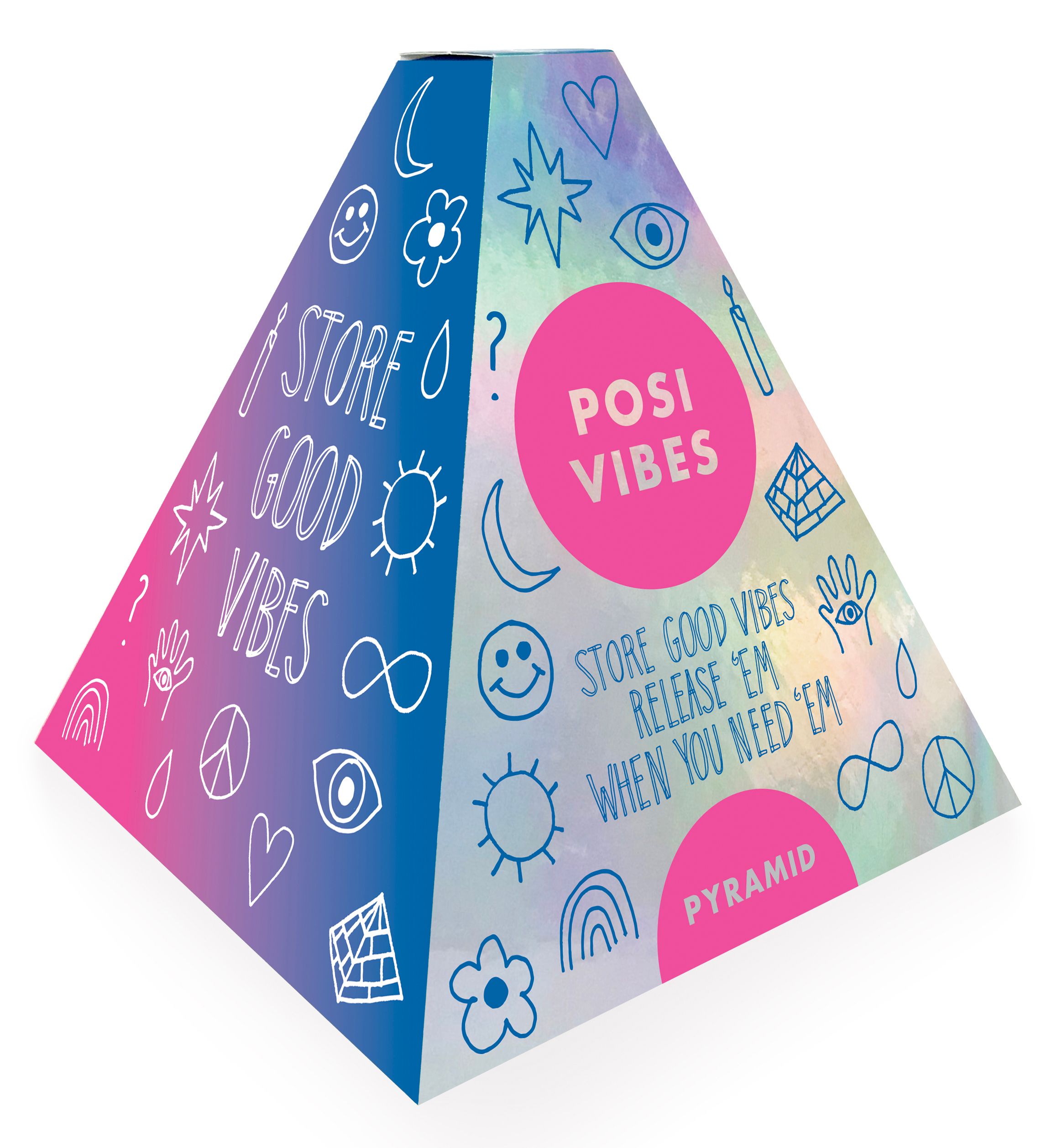 Posi Vibes Pyramid By Rose Lazar 9781797201245 (Other printed item)