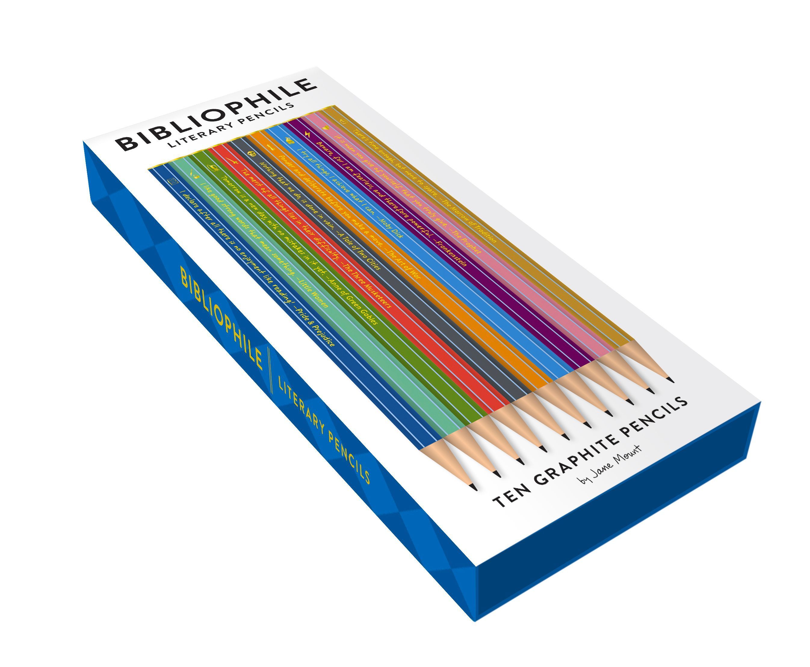 Bibliophile Pencils By Jane Mount 9781797203720 (Other merchandise)