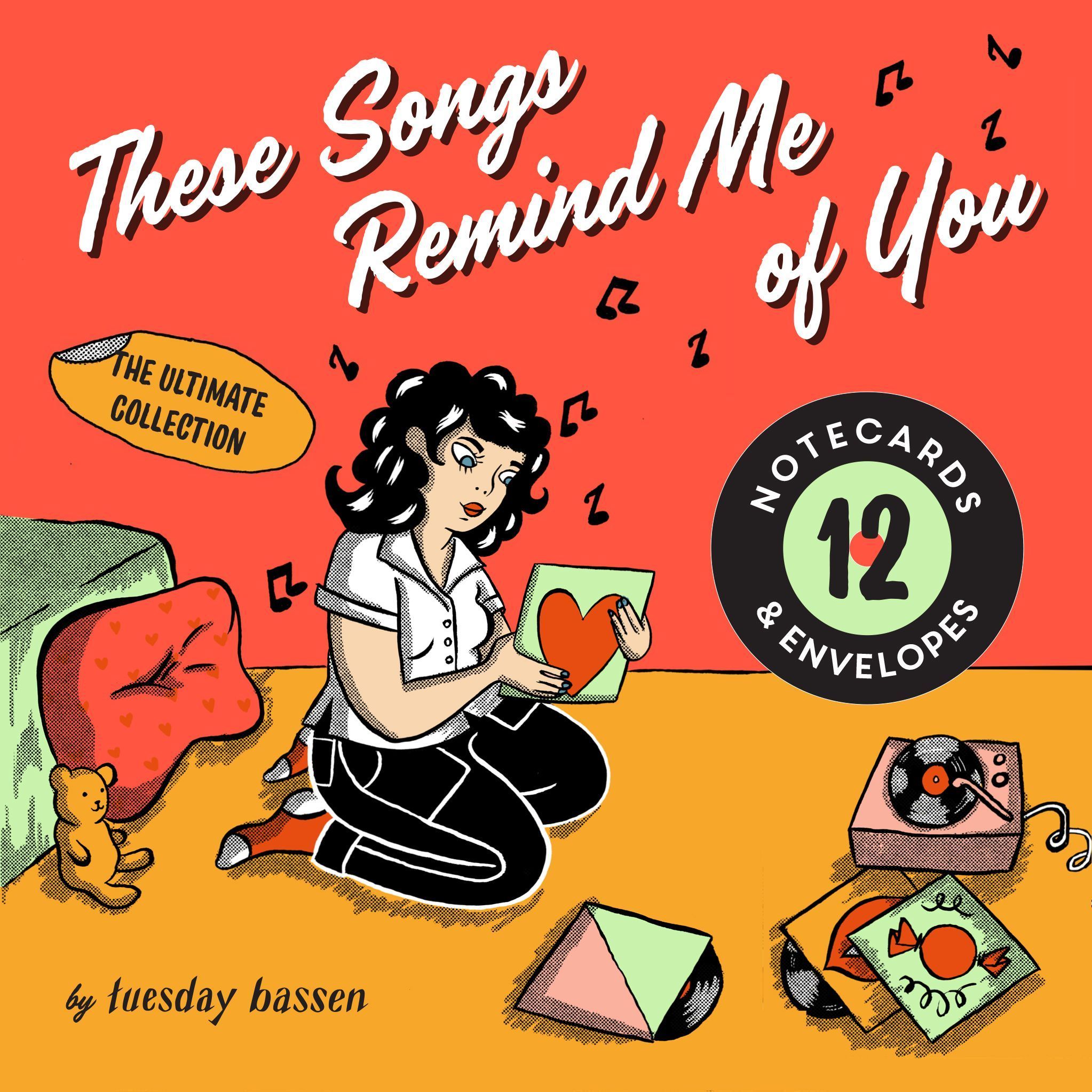 These Songs Remind Me of You: 12 Notecards & Envelopes 9781797207025