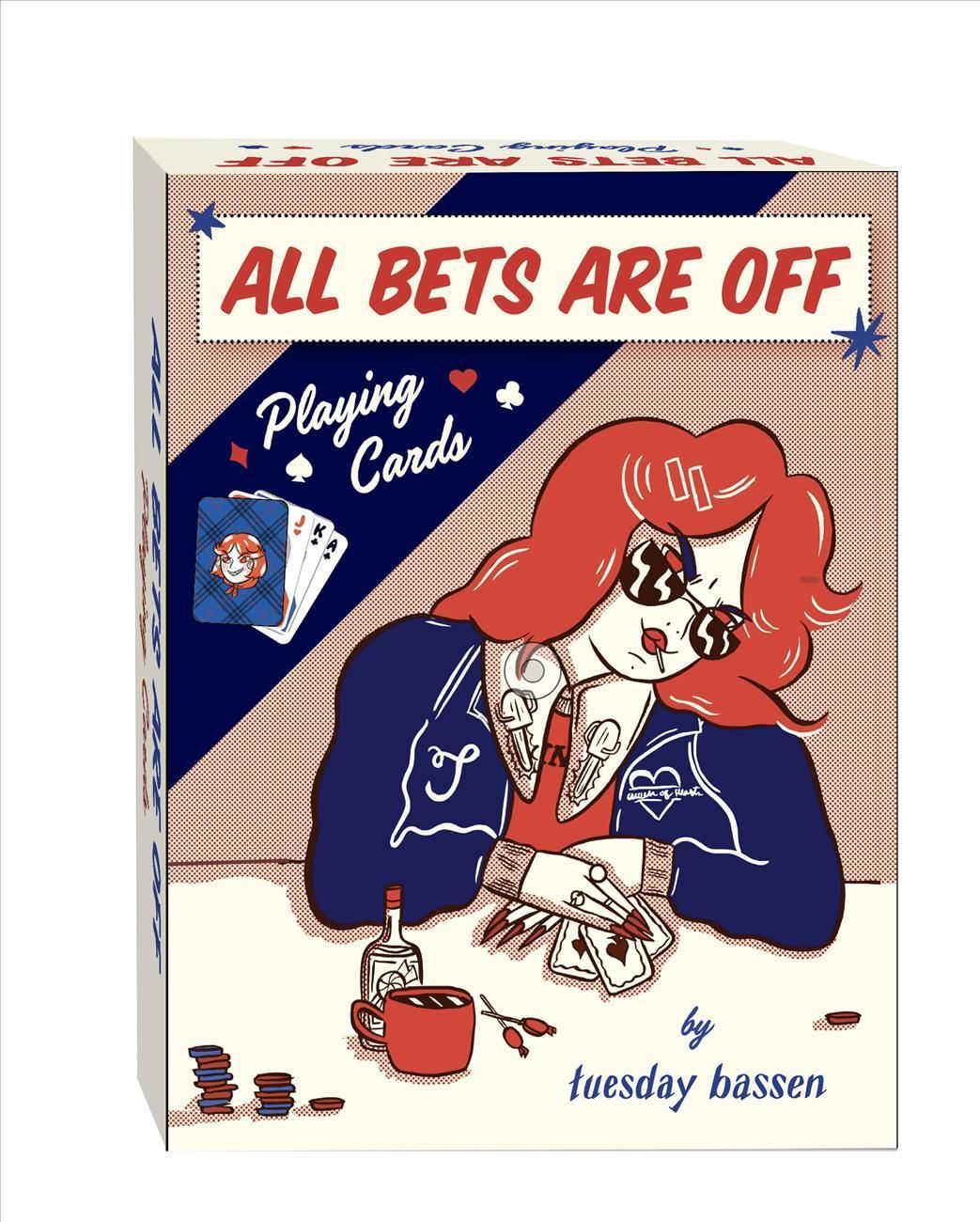 All Bets Are Off Playing Cards By Tuesday Bassen 9781797215792 (Cards)