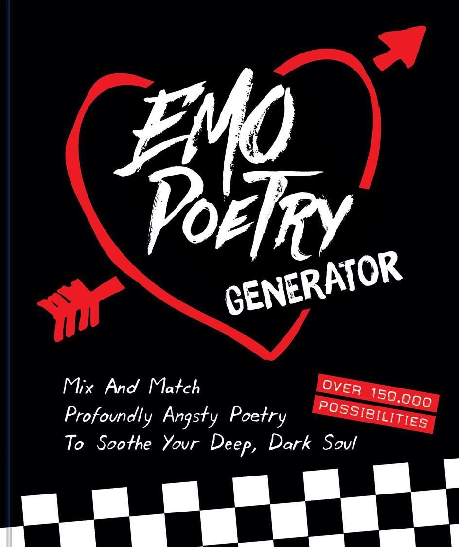 Emo Poetry Generator By Chronicle Books 9781797218687 (Hardback)