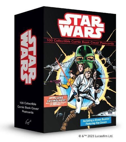 Star Wars 100 Collectible Comic Book Cover Postcards By LucasFilm Ltd.