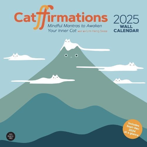Catffirmations 2025 Wall Calendar By Lim Heng Swee 9781797229935