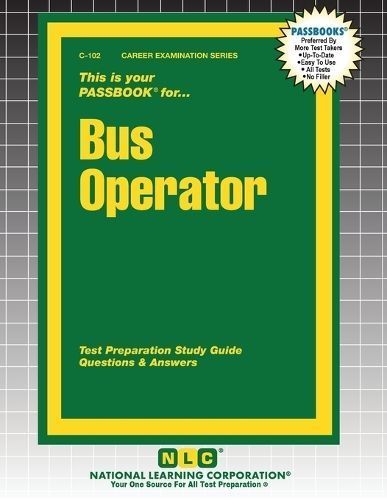 Bus Operator By Passbooks (complication) 9781799301028 (Paperback)