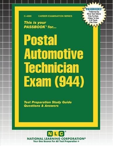 Postal Automotive Technician Exam (944) By Passbooks (complication)
