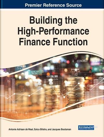 Building the High-Performance Finance Function By de Waal, André
