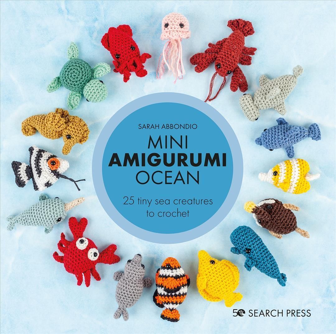 Mini Amigurumi Ocean By Sarah Abbondio 9781800920446 (Hardback)