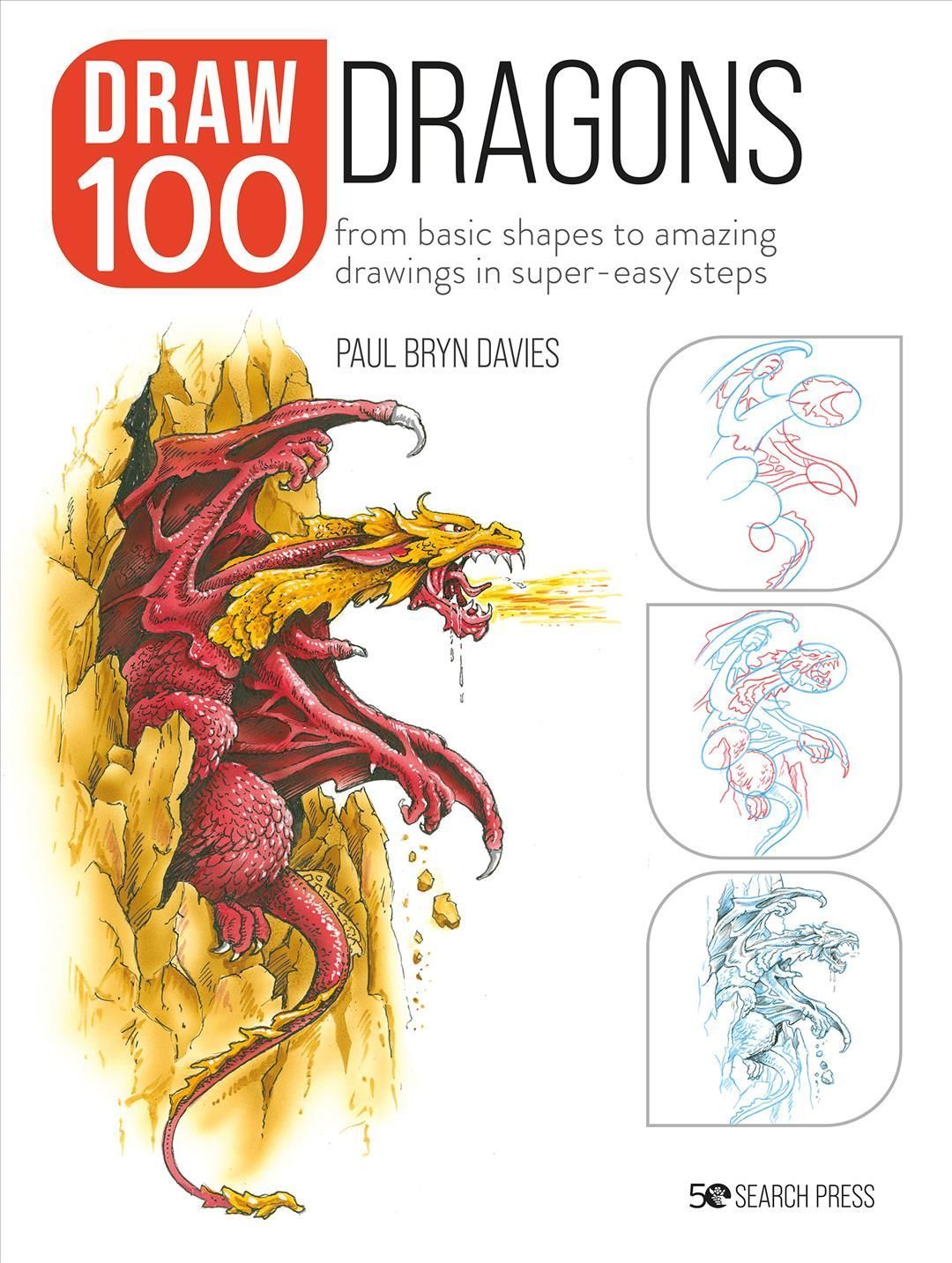 Draw 100: Dragons By Paul Bryn Davies 9781800920903 (Paperback)