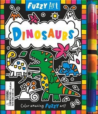 Fuzzy Art Dinosaurs 9781801055321 (Hardback)