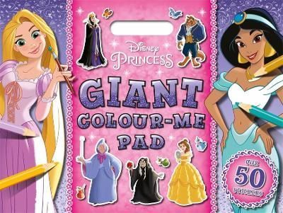 Disney Princess: Giant Colour-Me Pad By Walt Disney 9781801082419