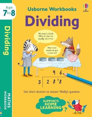 Dividing 7-8 By Holly Bathie (author), Elisa Paganelli (illustrator)