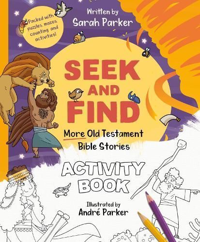 Seek and Find: More Old Testament Bible Stories Activity Book