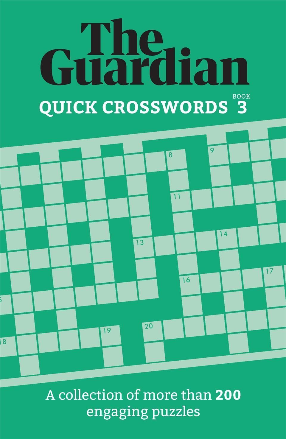 The Guardian Quick Crosswords 3 By The Guardian 9781802791235