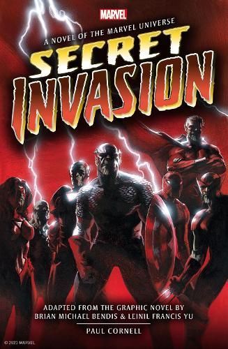Marvel's Secret Invasion Prose Novel By Paul Cornell 9781803362489