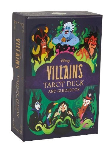 Disney Villains Tarot Deck and Guidebook By Minerva Siegel (Hardback)