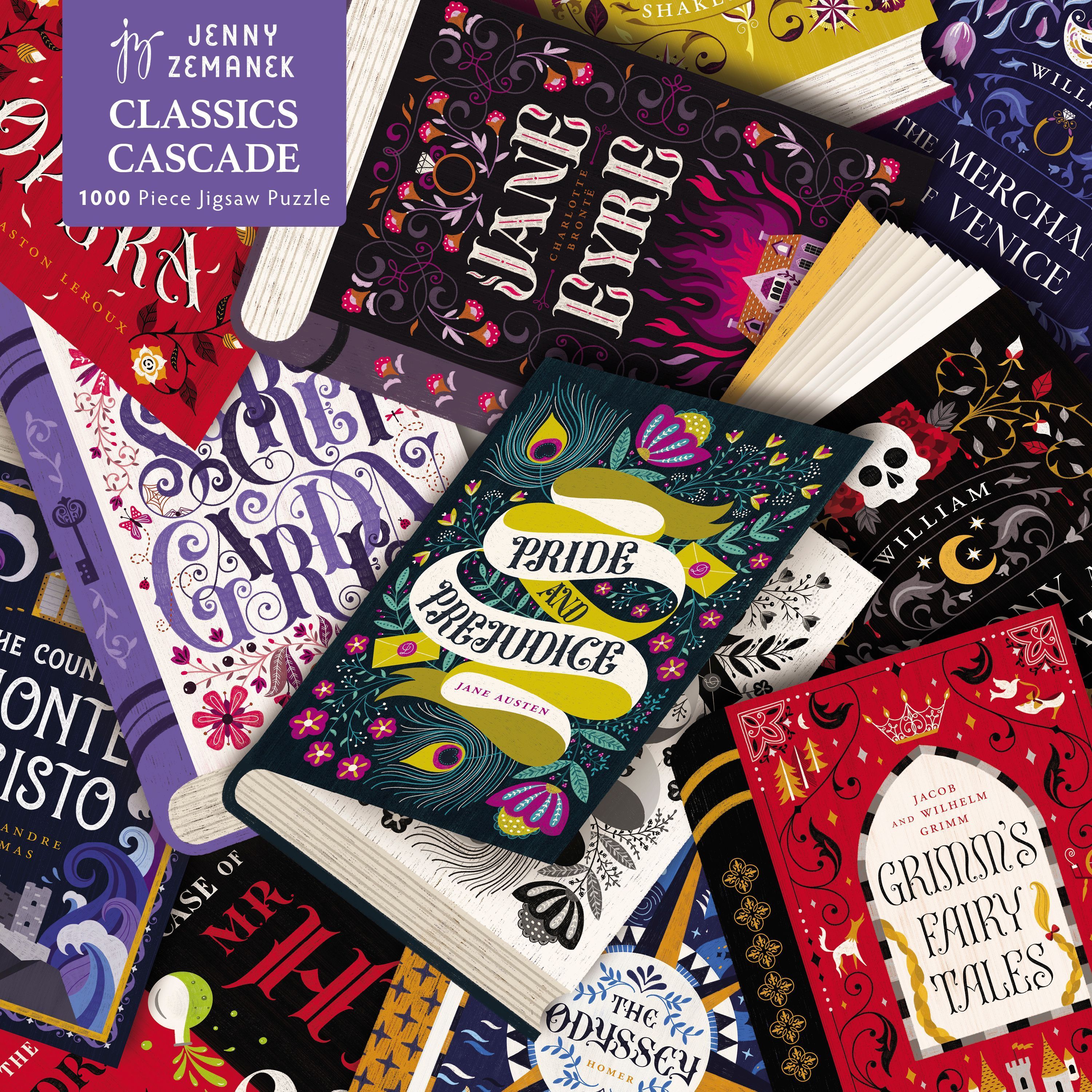Adult Jigsaw Puzzle: Jenny Zemanek: Classics Cascade 9781804173152 ()