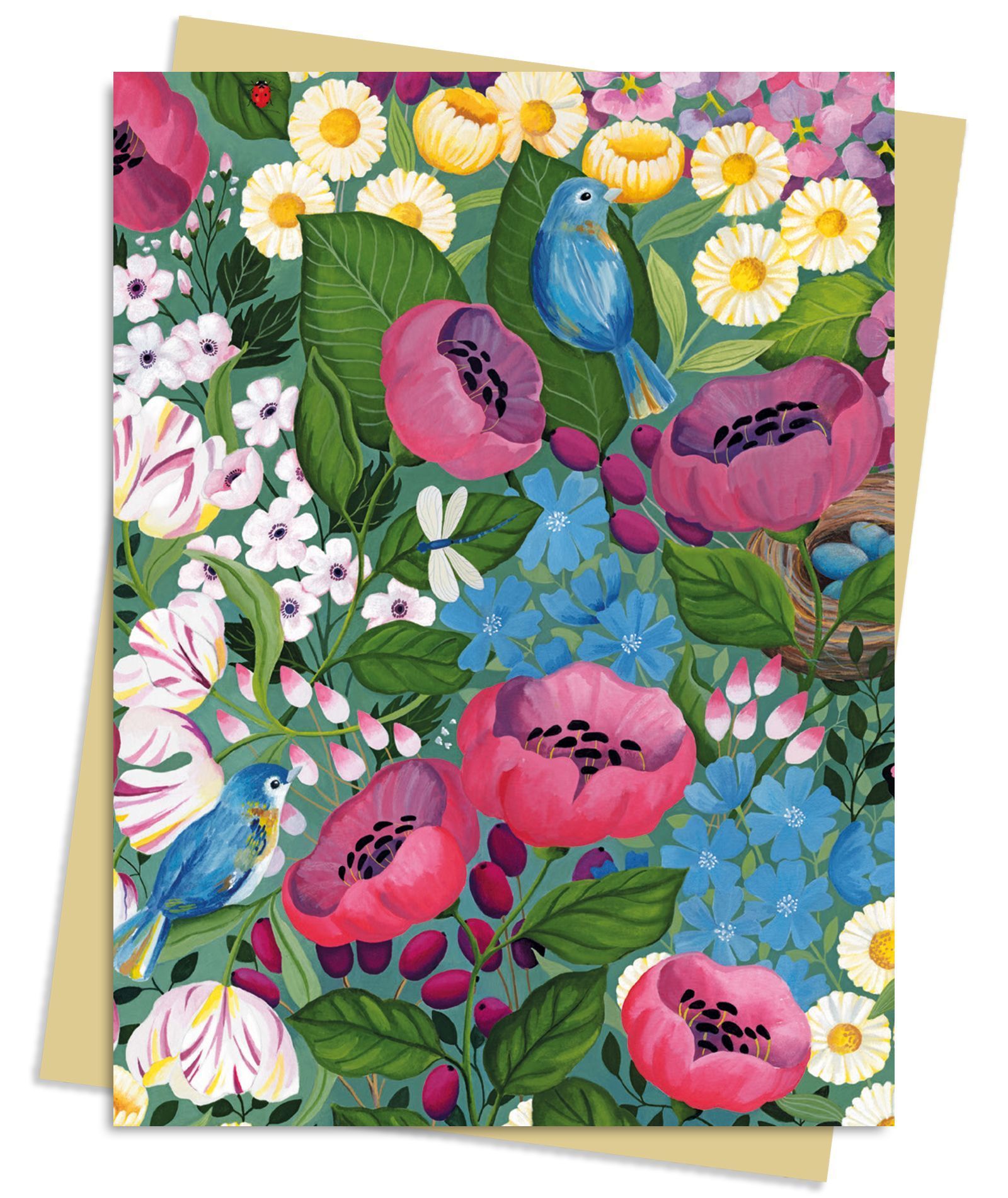 Bex Parkin: Birds & Flowers Greeting Card Pack By Flame Tree Studio