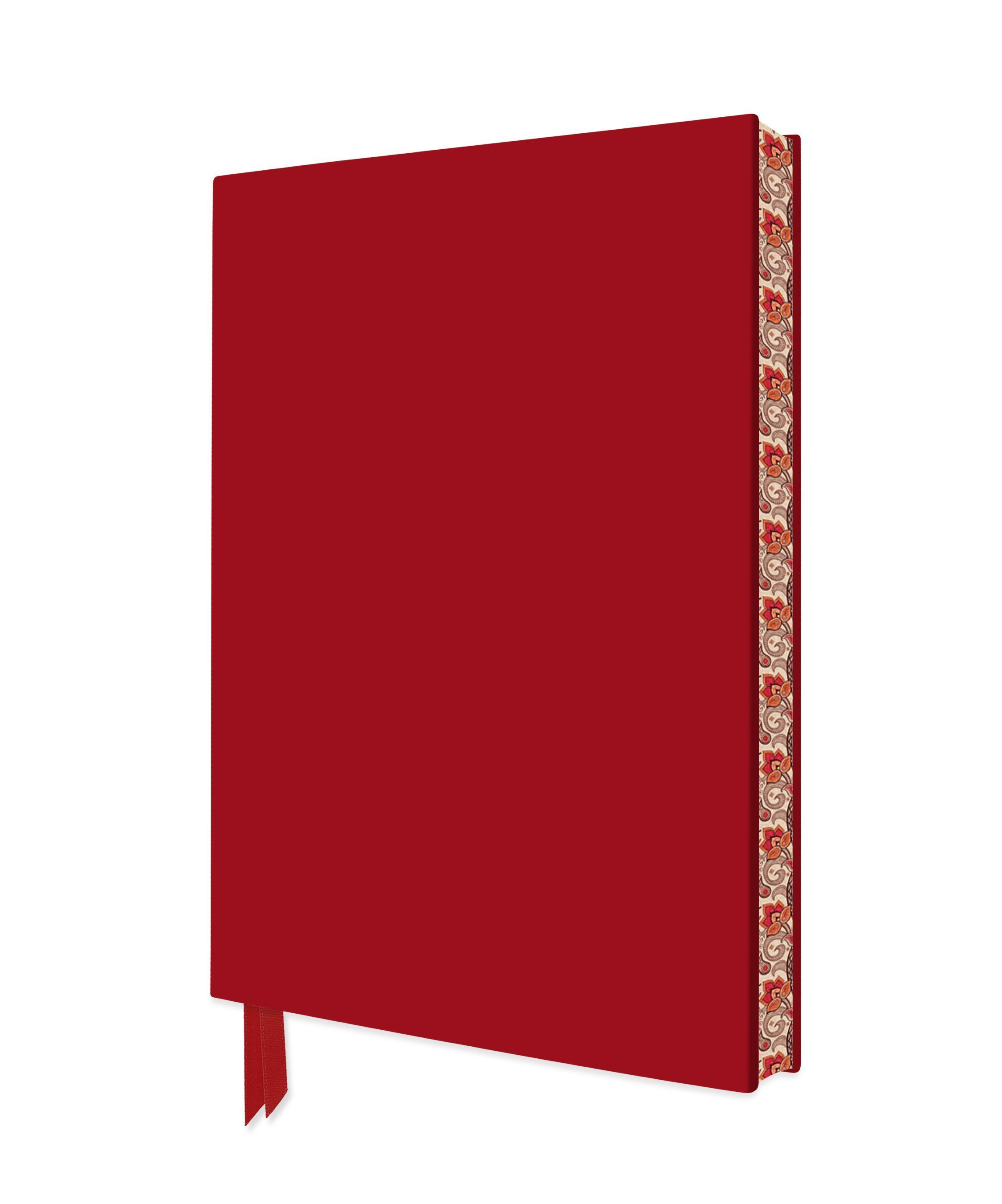 Ruby Red Artisan Notebook (Flame Tree Journals) By Flame Tree Studio