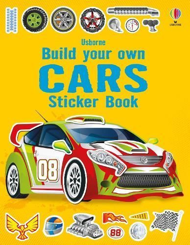 Build Your Own Cars Sticker Book 9781805070023 (Paperback)