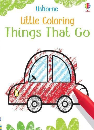 Little Coloring Things That Go 9781805070955 (Paperback)