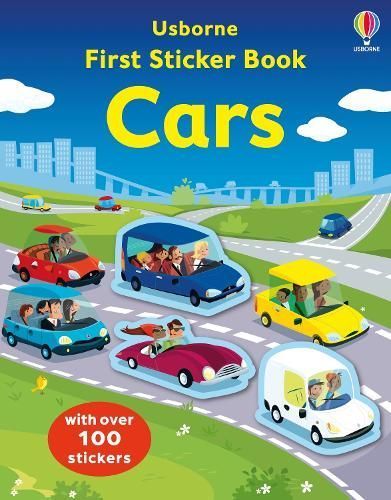 First Sticker Book Cars 9781805077381 (Paperback)
