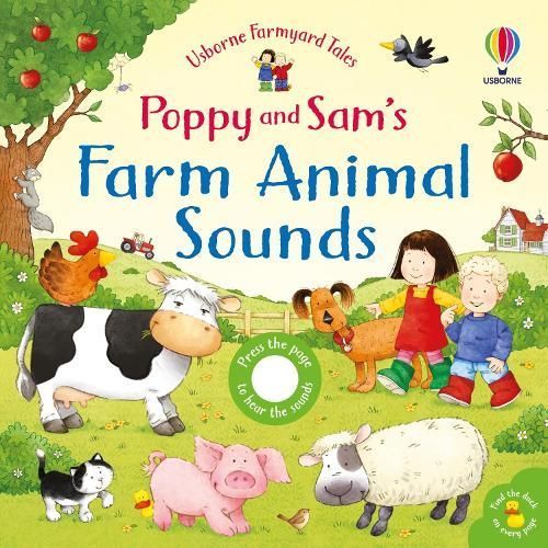 Poppy and Sam's Farm Animal Sounds 9781805310044 (Board book)