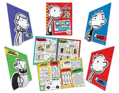 Diary of a Wimpy Kid: Pop Heads - 3D Crafts By Jeff Kinney (Paperback)