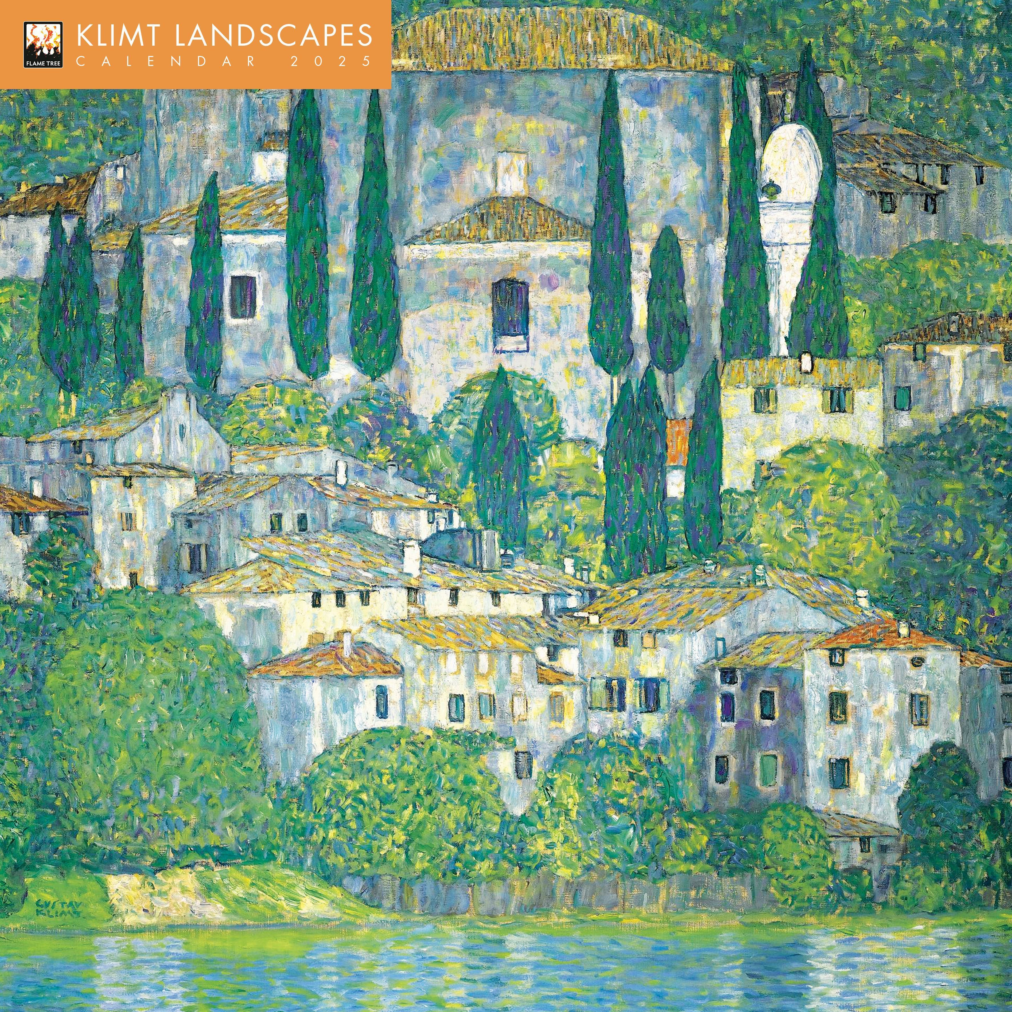 Klimt Landscapes Wall Calendar 2025 (Art Calendar) 9781835620335