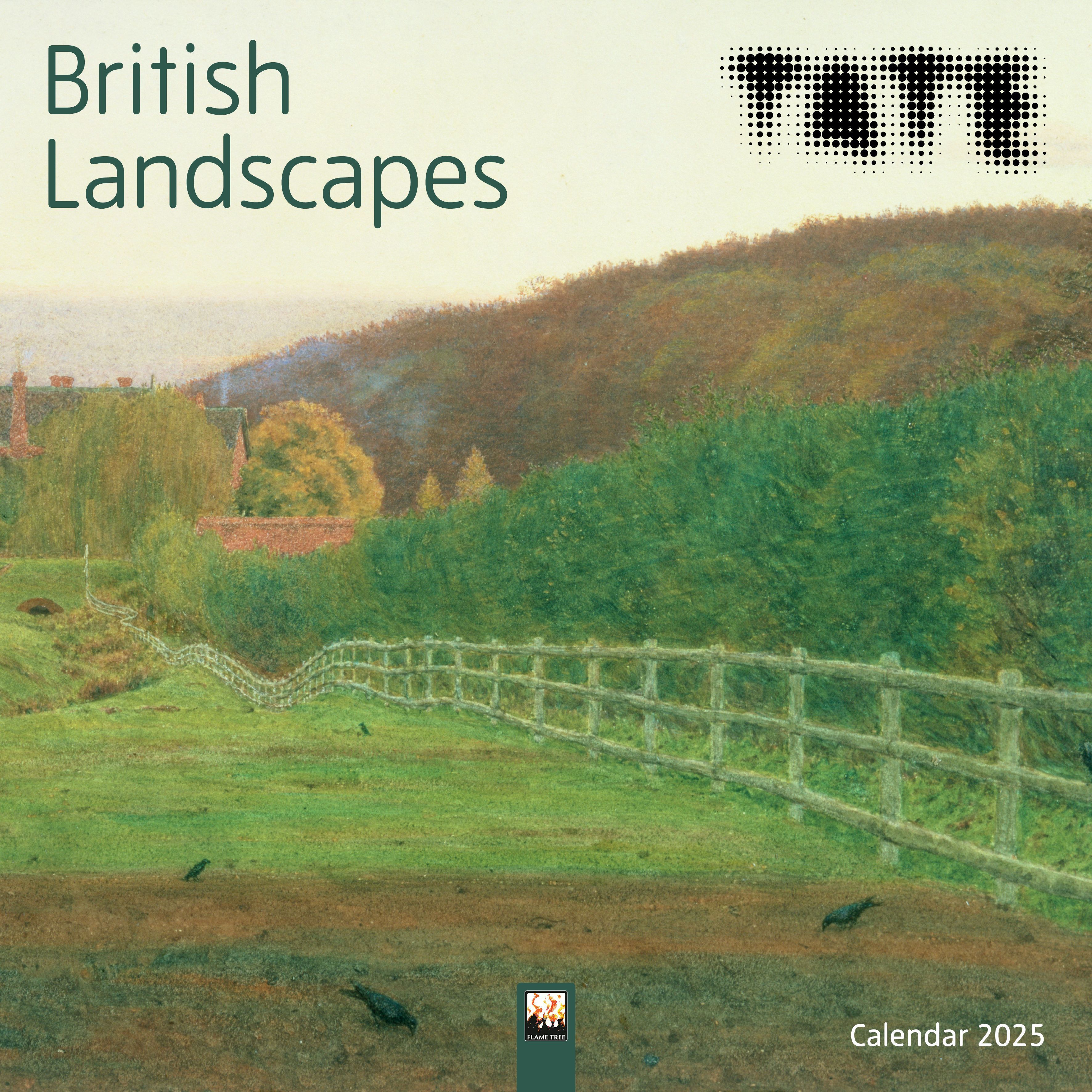 Tate: British Landscapes Wall Calendar 2025 (Art Calendar) (Calendar)