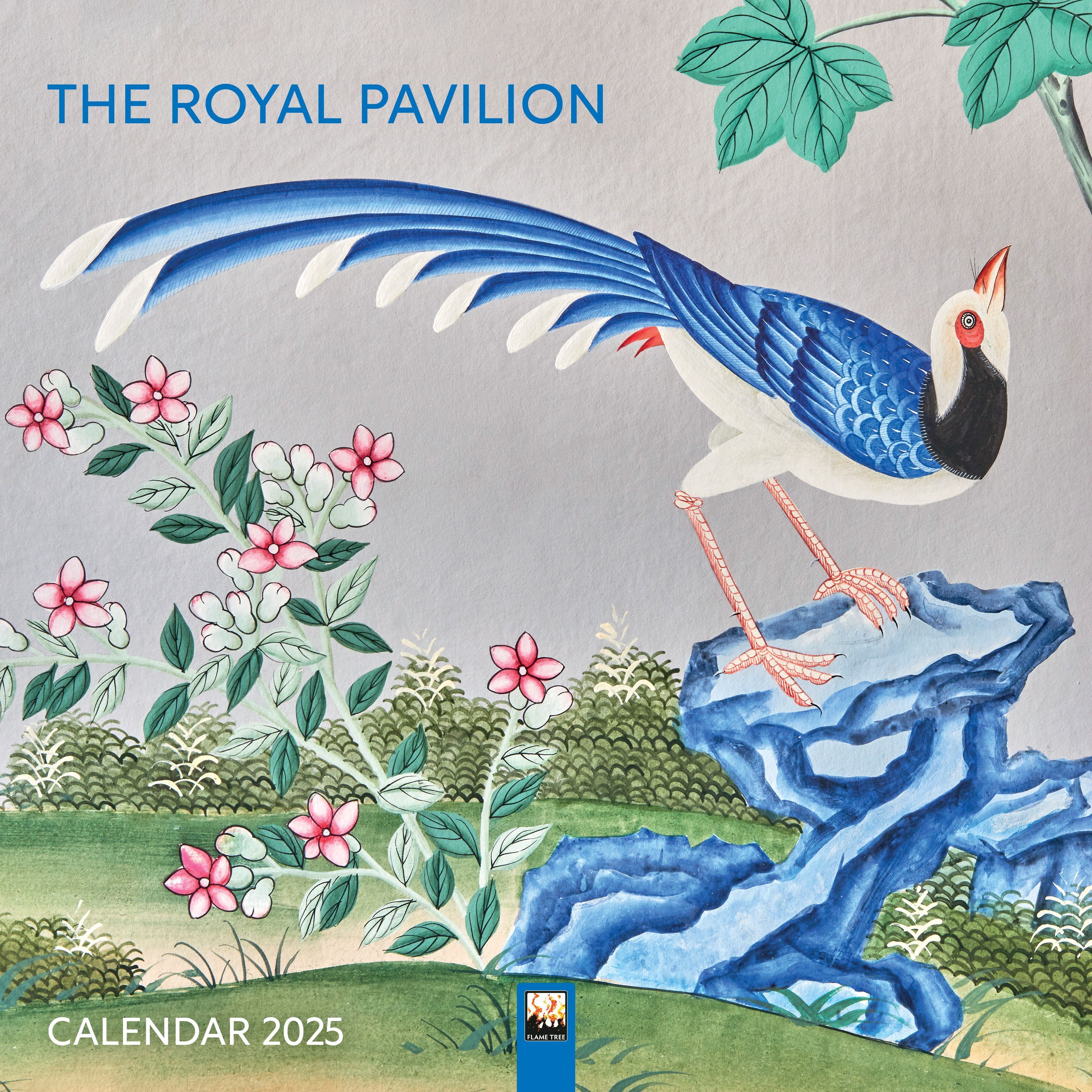 Royal Pavilion Brighton Wall Calendar 2025 (Art Calendar) (Calendar)