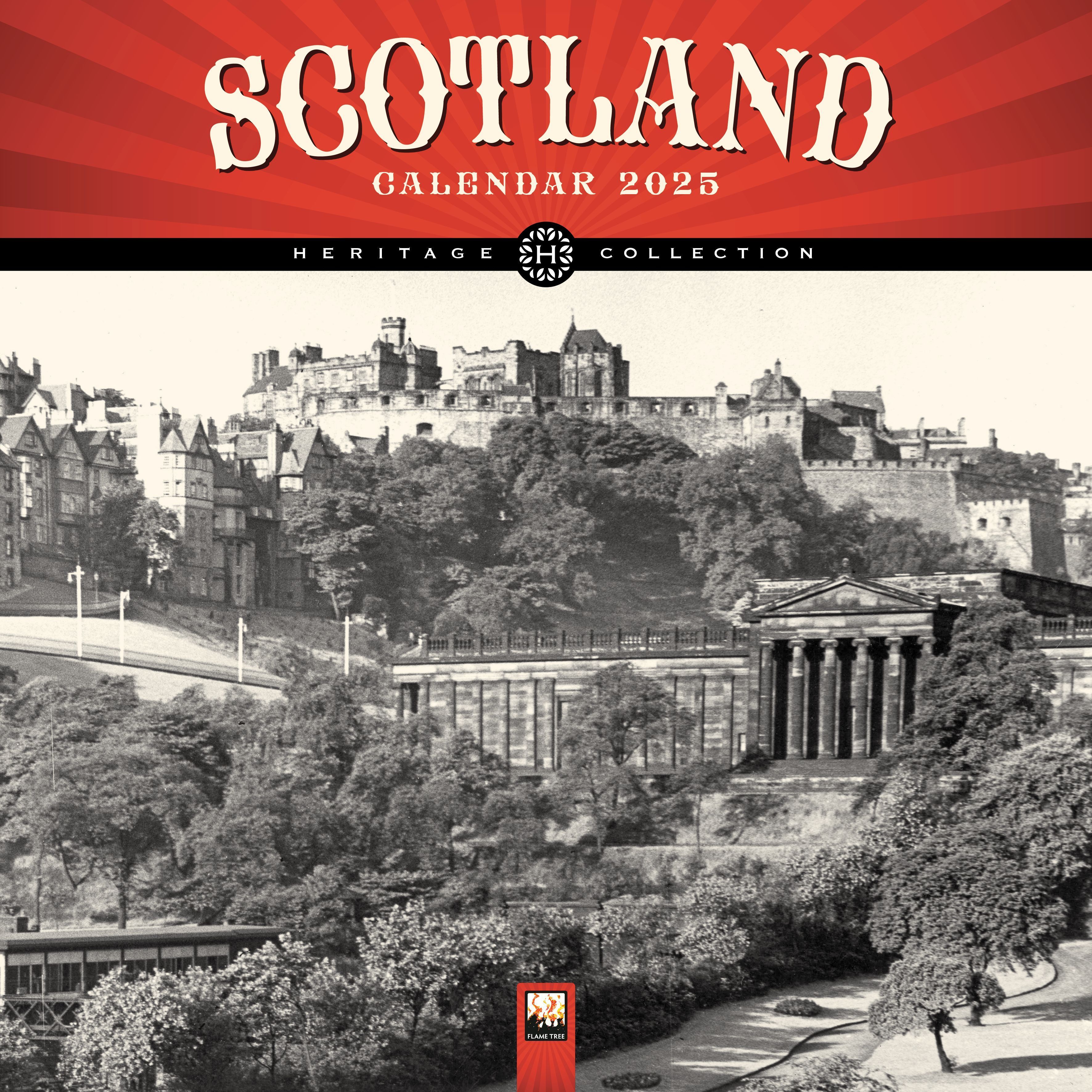 Scotland Heritage Wall Calendar 2025 (Art Calendar) 9781835621004