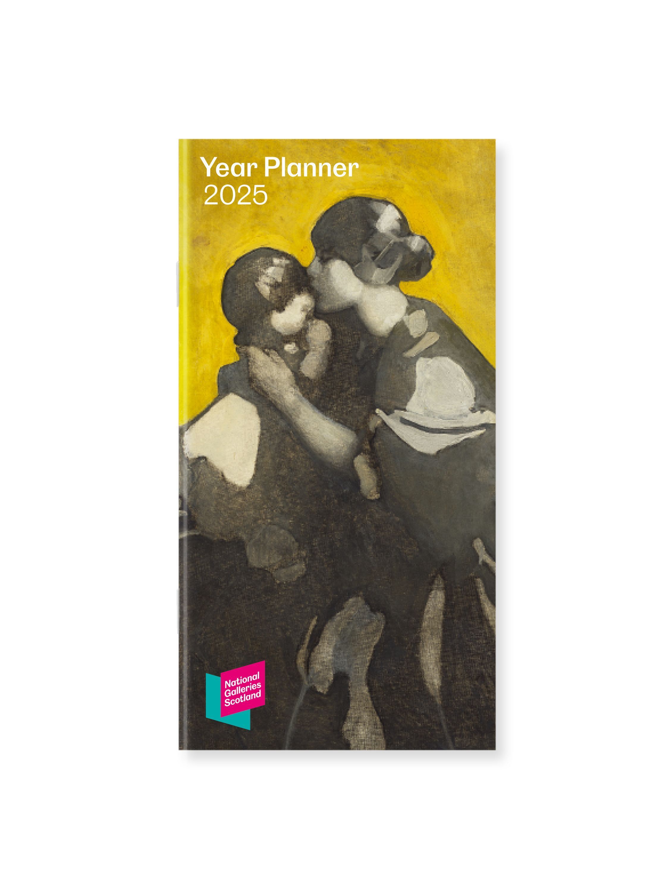 National Galleries Scotland 2025 Year Planner - Month to View (Diary)