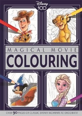 Disney D100: Magical Movie Colouring By Walt Disney 9781837712847