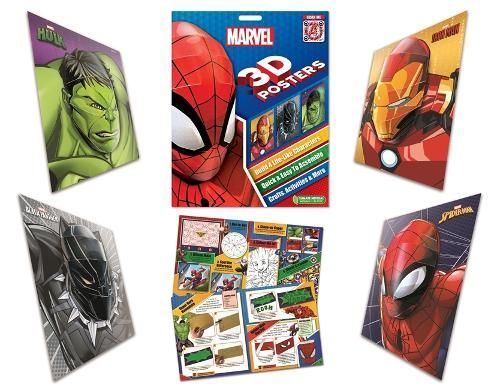 Marvel: 3D Posters By Marvel Entertainment International Ltd
