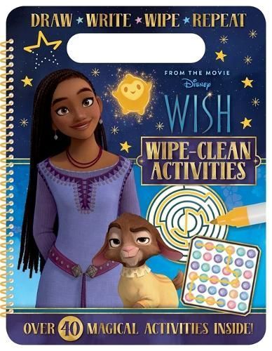 Disney Wish: Wipe Clean Activities By Walt Disney 9781837951314