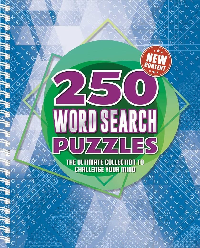 250 Word Search Puzzles By Igloobooks 9781838525583 (Spiral bound)