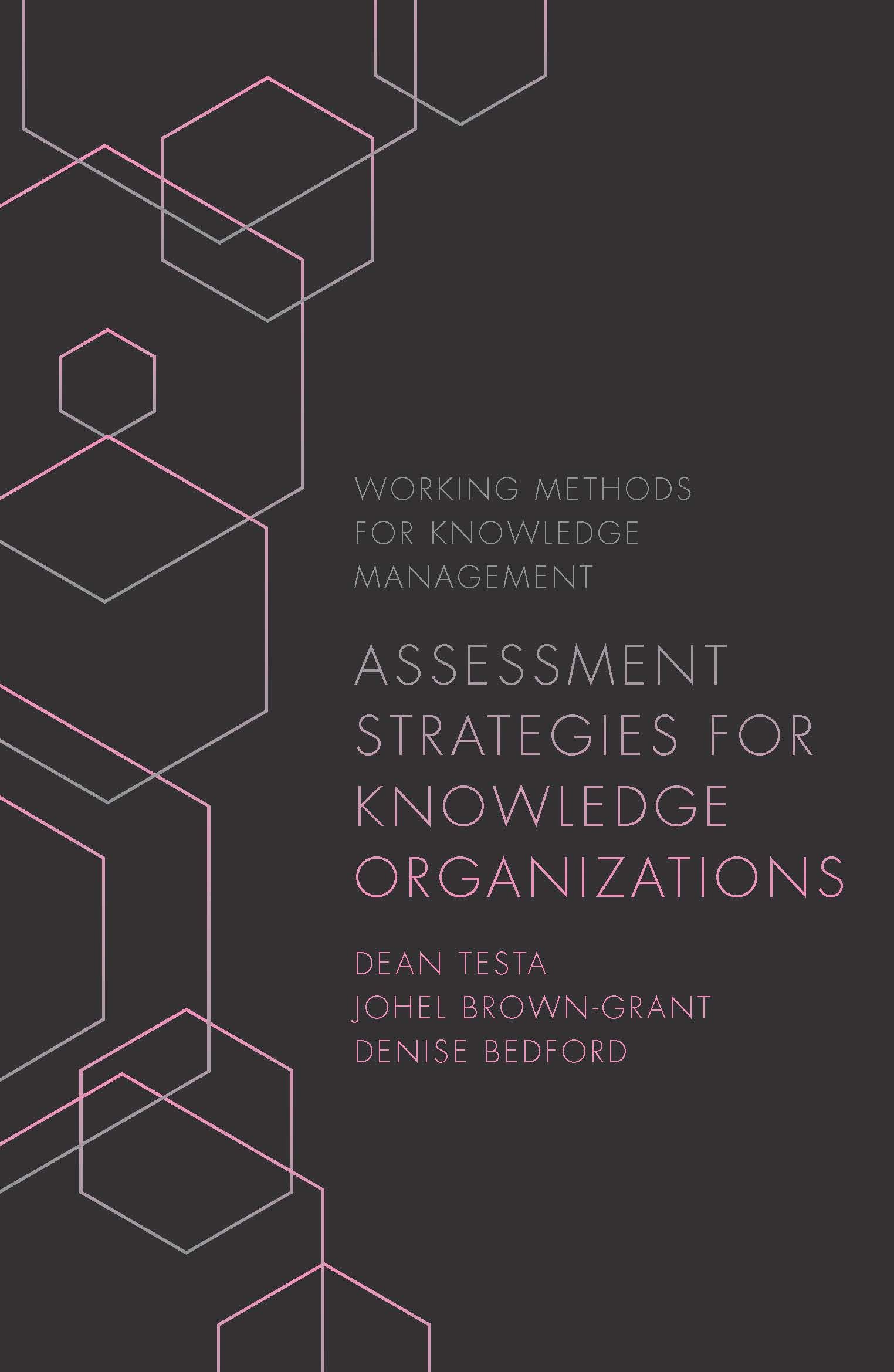 Assessment Strategies for Knowledge Organizations By Dean Testa