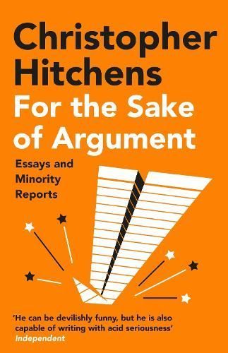 For the Sake of Argument By Christopher Hitchens 9781838952327