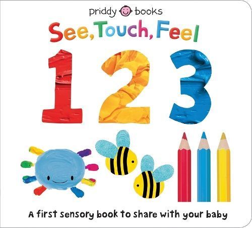 See, Touch, Feel 123 By Books, Priddy 9781838990923 (Board book)
