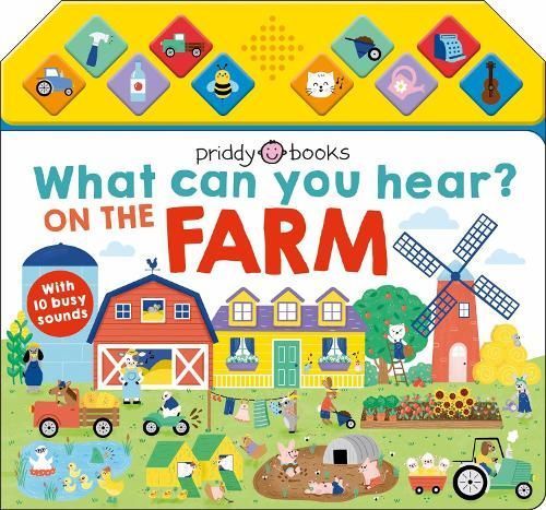 What Can You Hear? On the Farm By Books, Priddy 9781838991821