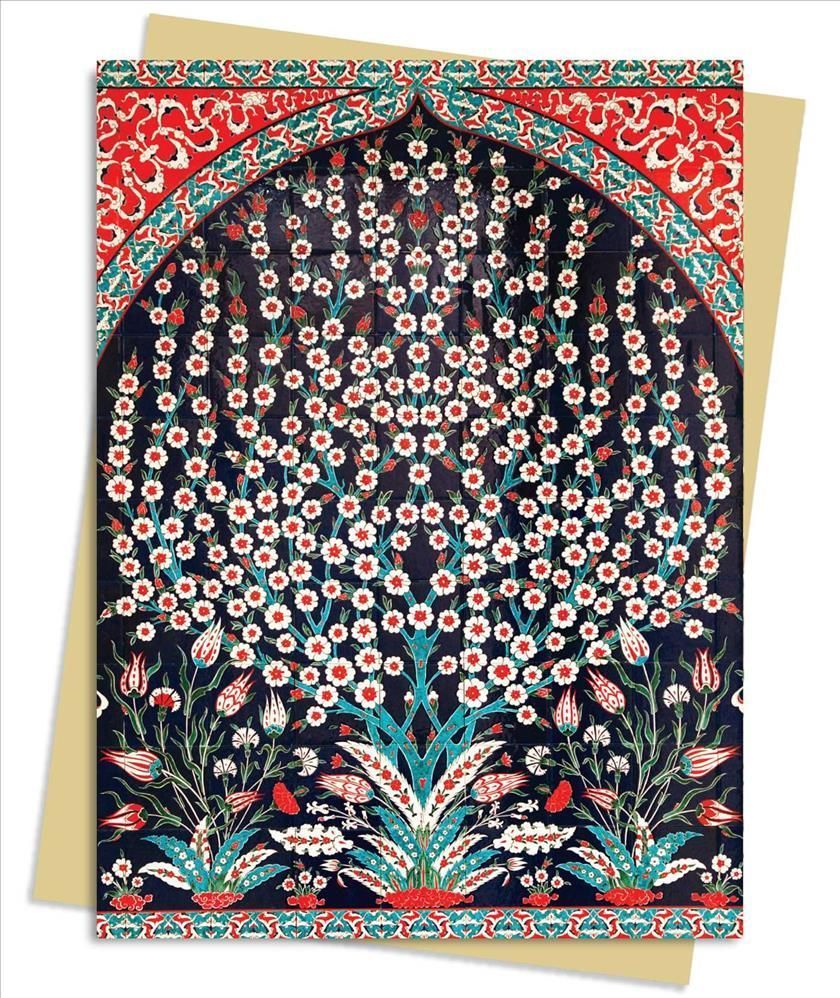 Turkish Wall Tiles Greeting Card Pack By Flame Tree Studio (Cards)
