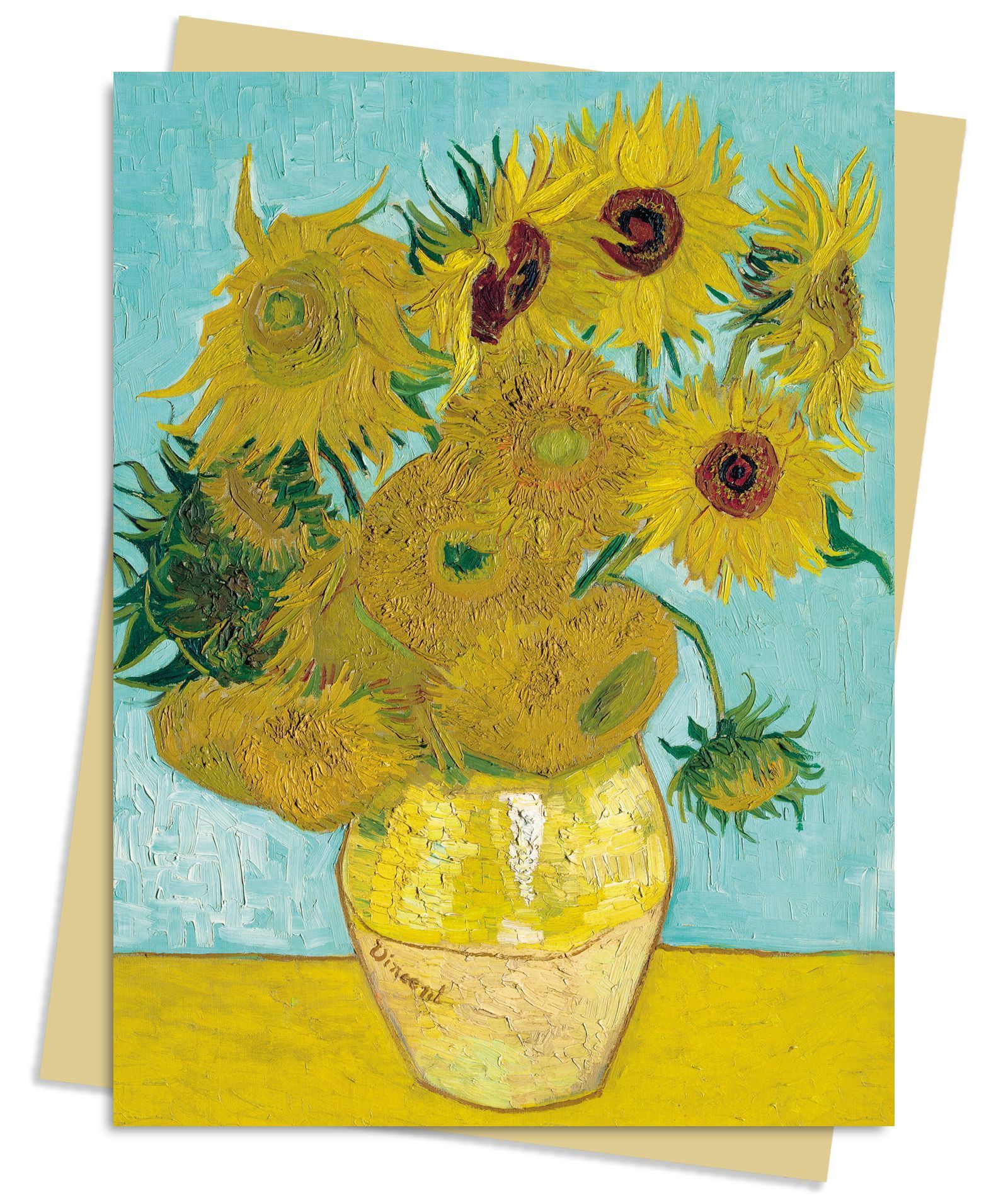 Vincent van Gogh: Sunflowers Greeting Card Pack By Flame Tree Studio
