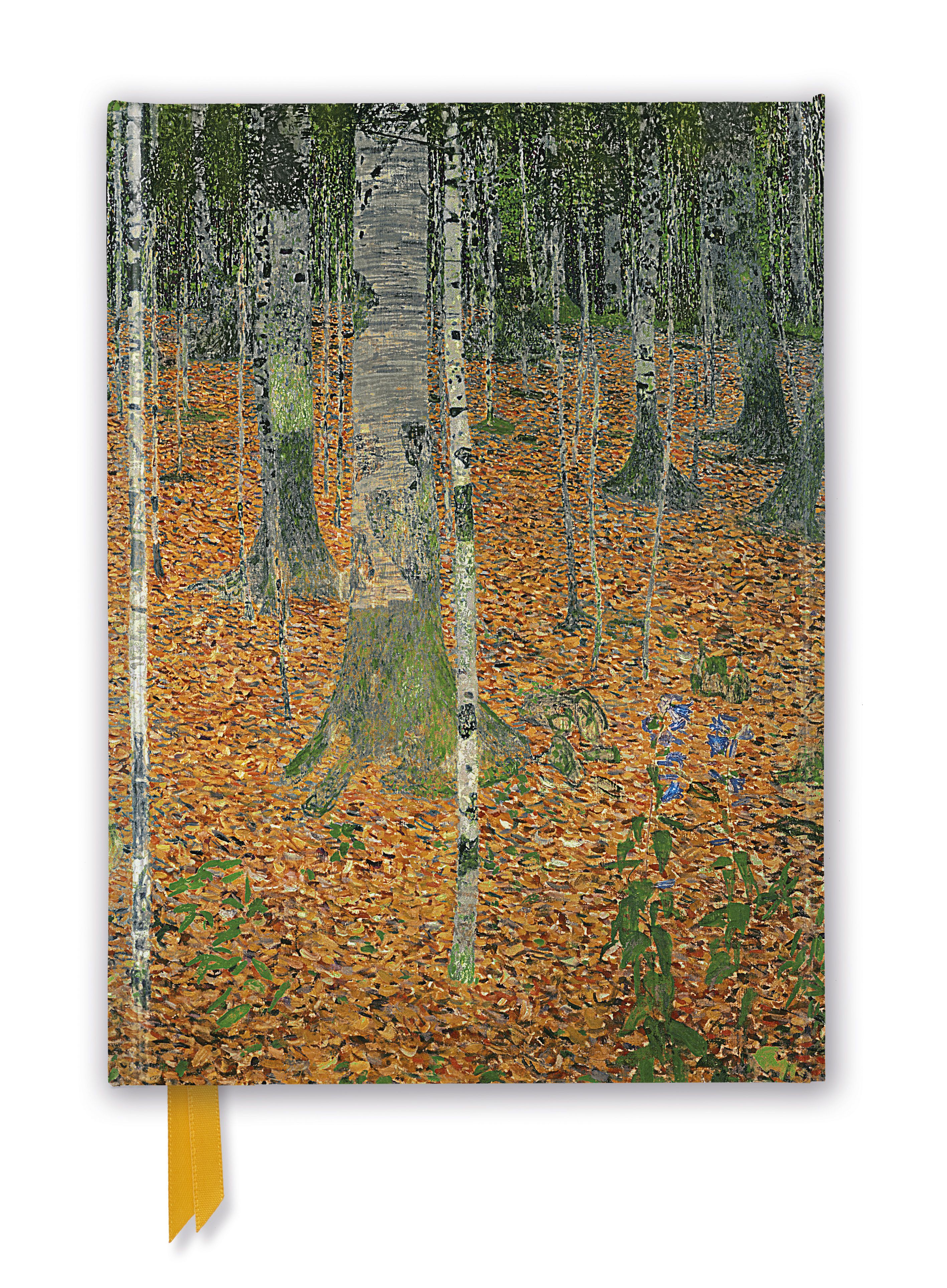 Gustav Klimt: The Birch Wood (Foiled Journal) By Flame Tree Studio